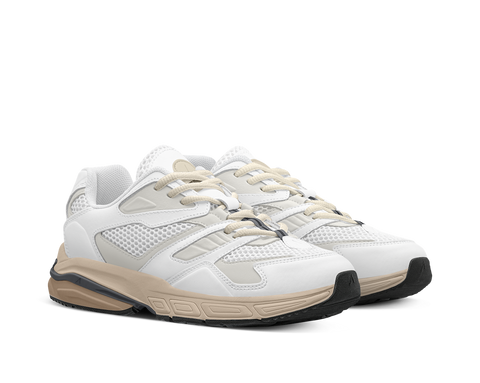 ARKK Collection Gravity Leather Space-R | White Turtledove | Men Gravity