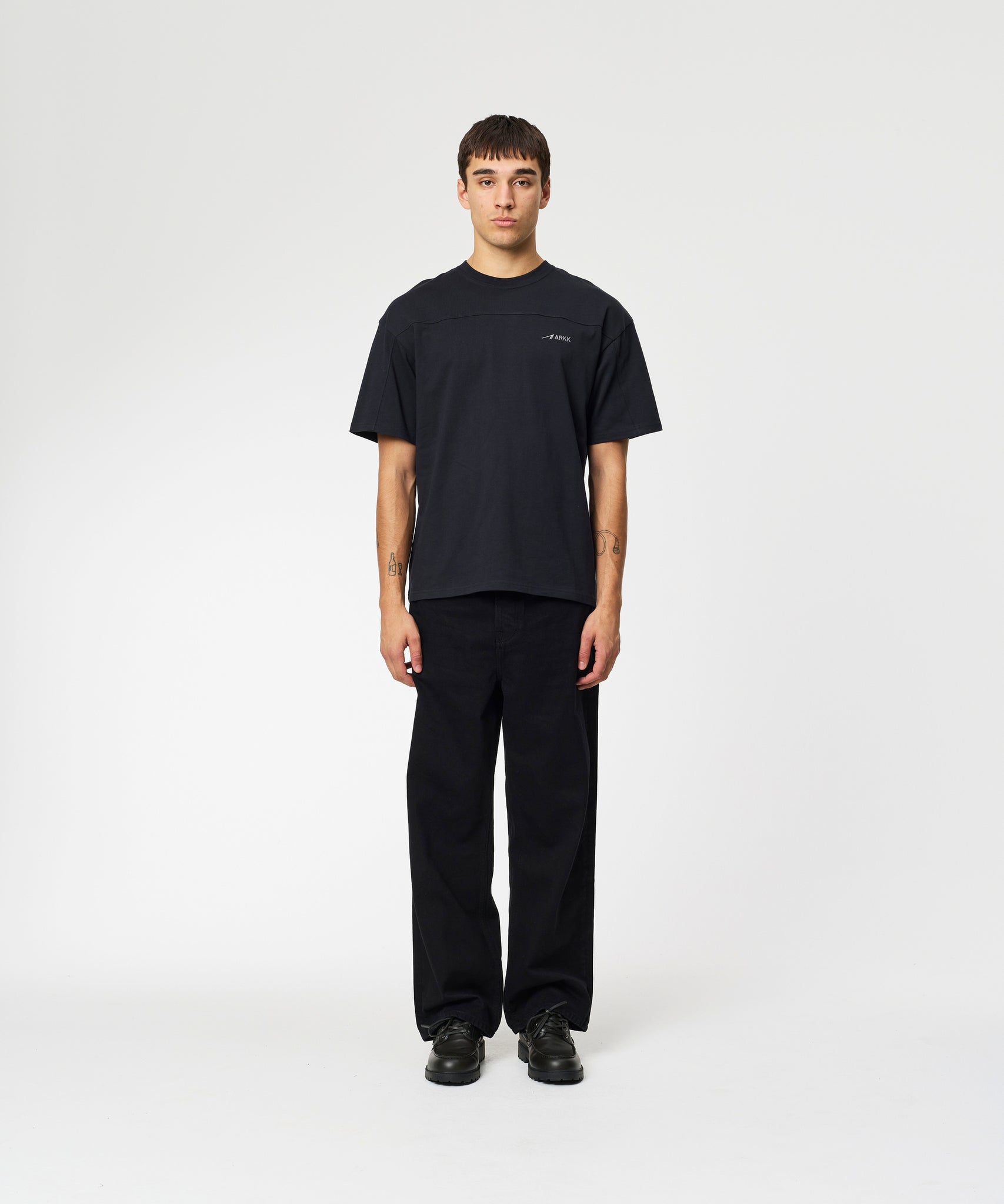 ARKK Apparel Heavy Tee | Black T-Shirt