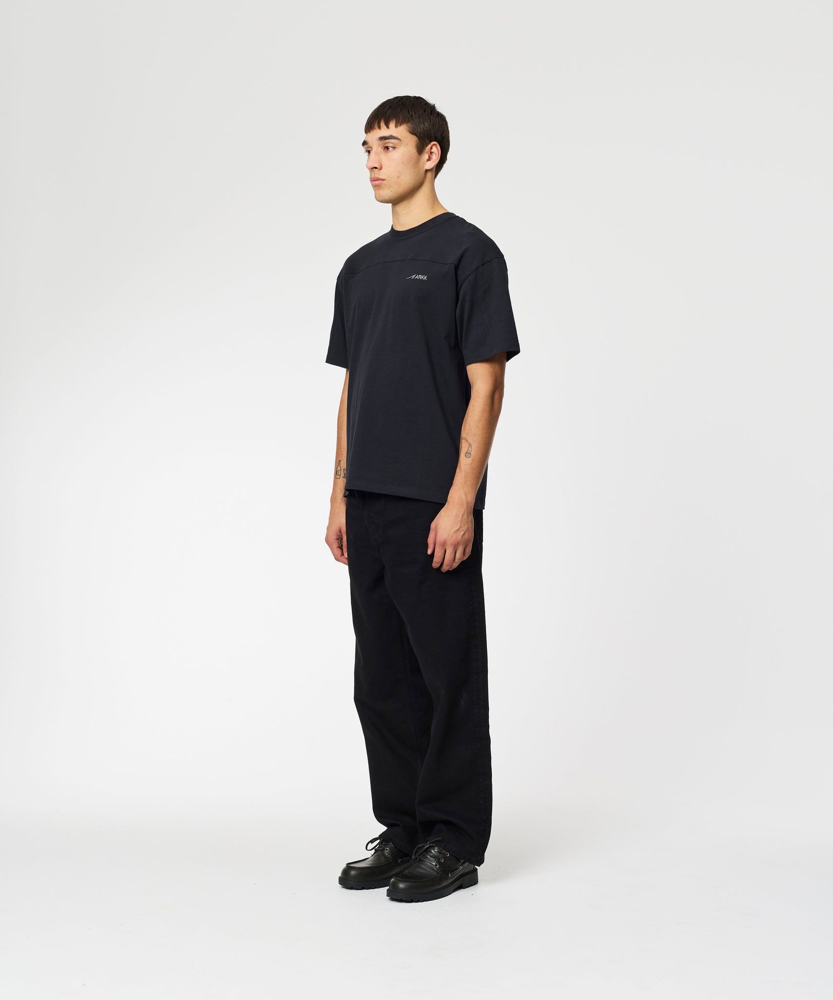 ARKK Apparel Heavy Tee | Black T-Shirt