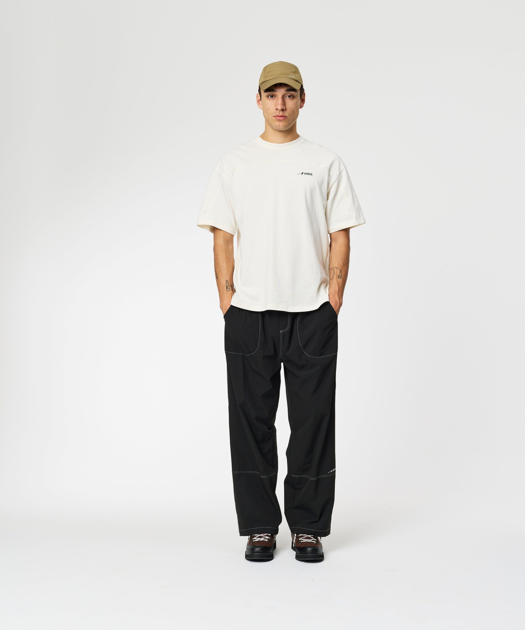 ARKK Apparel Heavy Tee | Warm White T-Shirt
