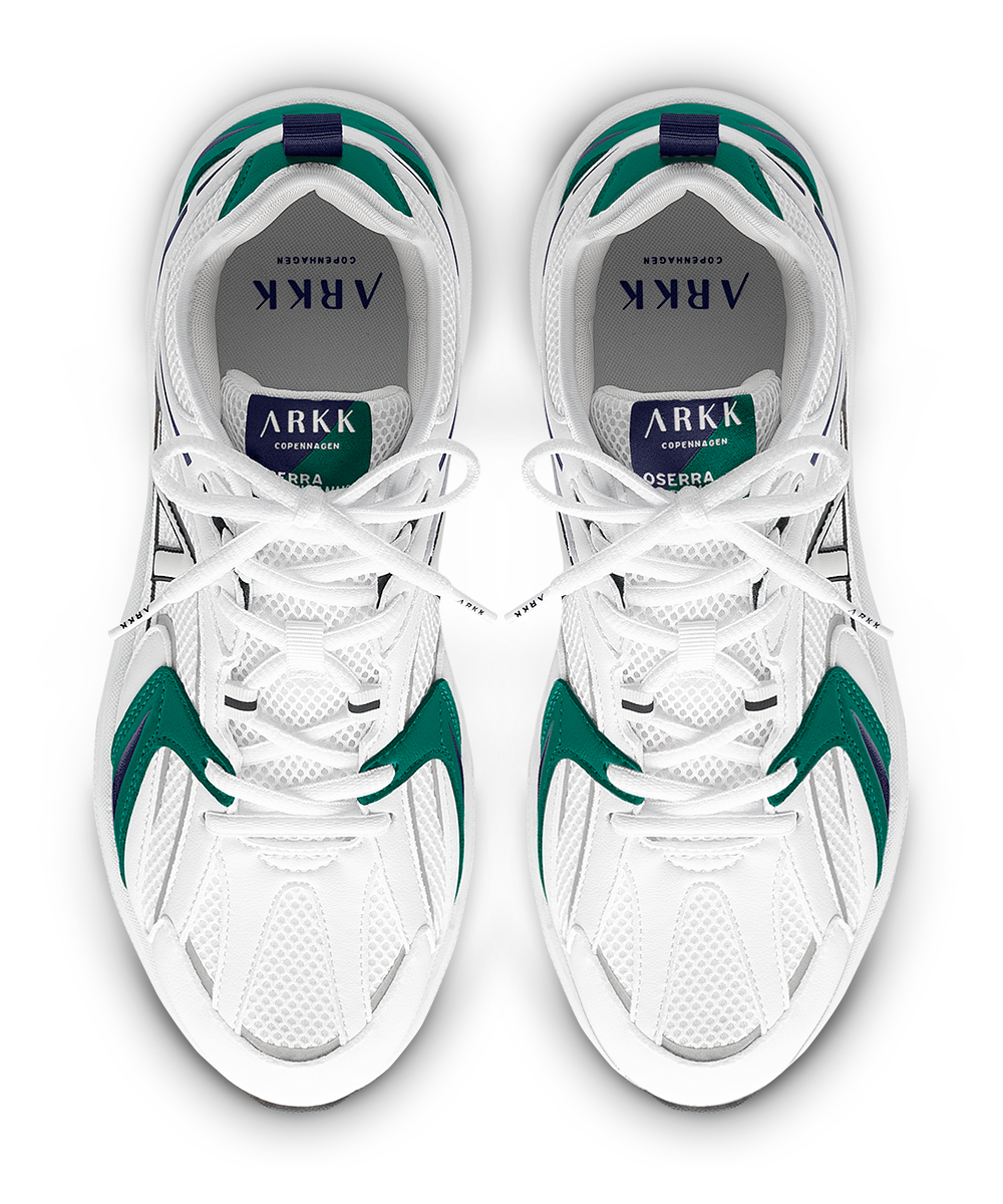 ARKK Collection  Oserra Mesh S-SP | White Evergreen | Men Oserra
