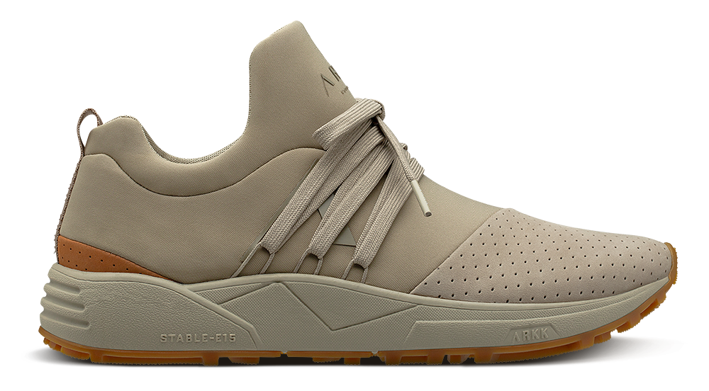 ARKK Collection Raven Nubuck S-E15 Vibram | Khaki Gum | Women Raven