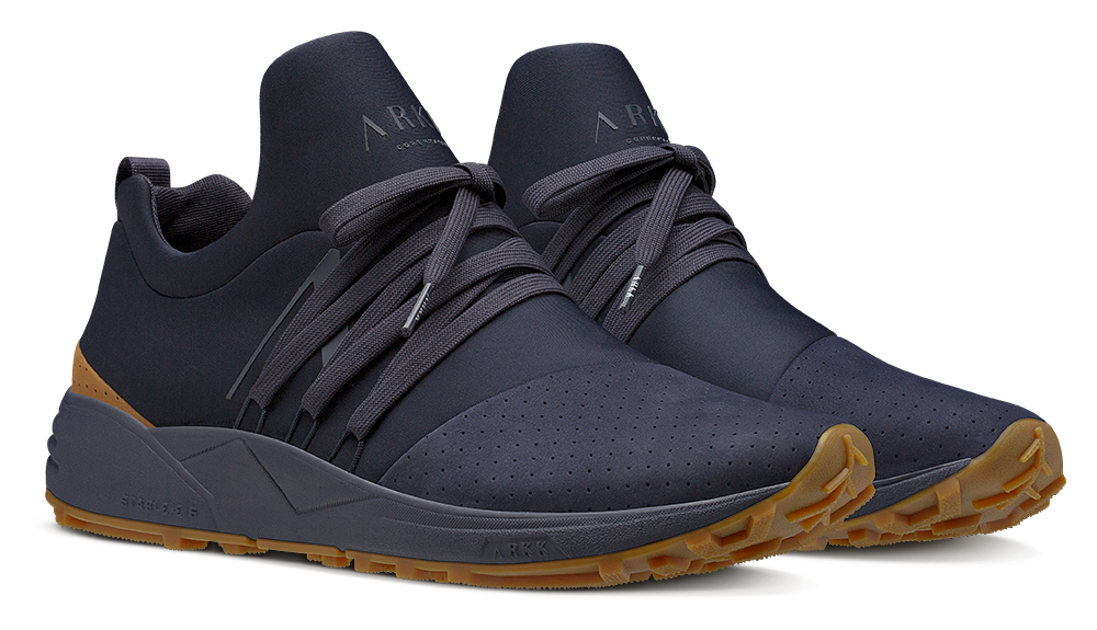ARKK Collection Raven Nubuck S-E15 Vibram | Midnight Gum | Men Raven