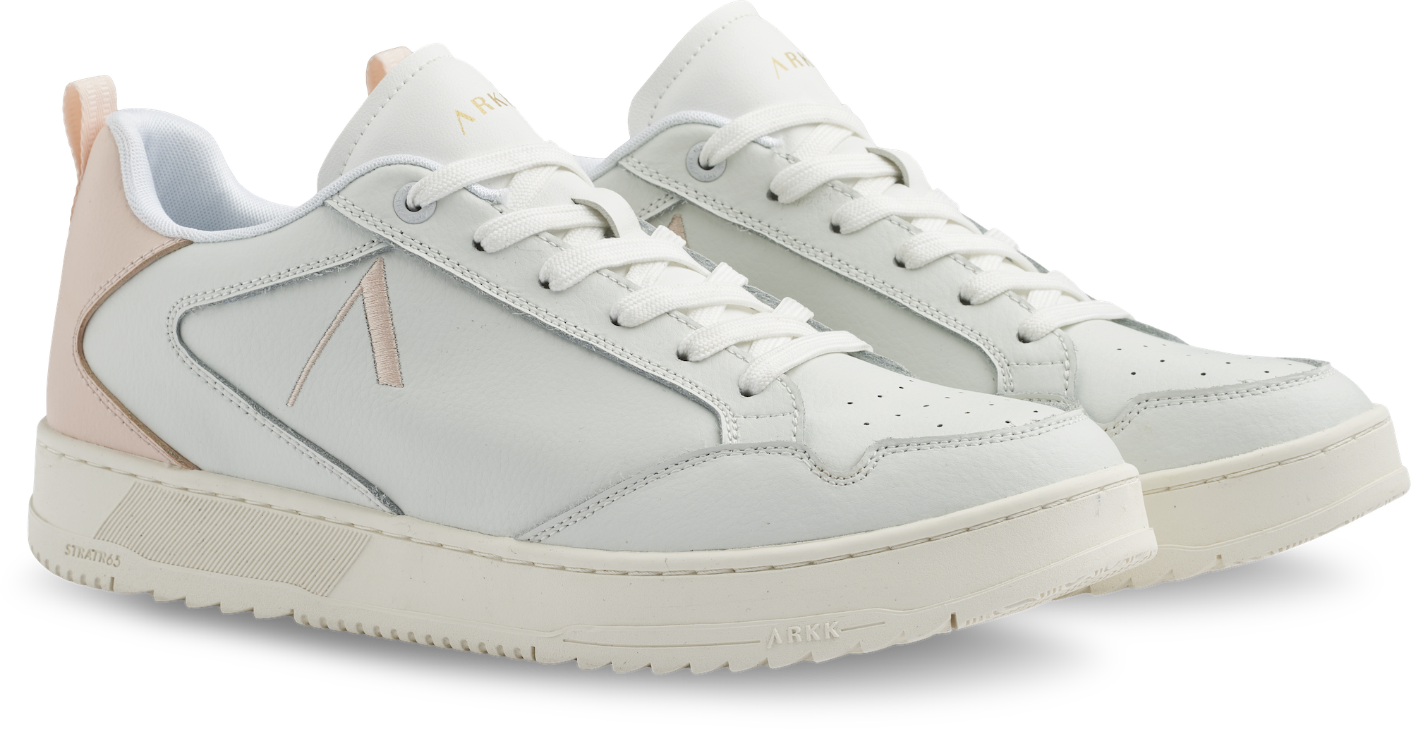 ARKK Collection Visuklass Leather Stratr65 | White Soft Pink | Women Visuklass