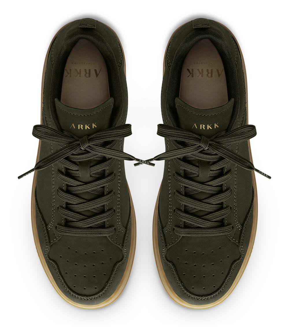 ARKK Collection Visuklass Nubuck Stratr65 | Dark Army Light Gum | Women Visuklass