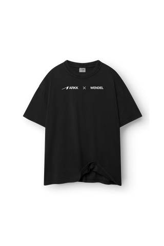 ARKK Apparel WENDEL Boxy Tee | Black T-Shirt