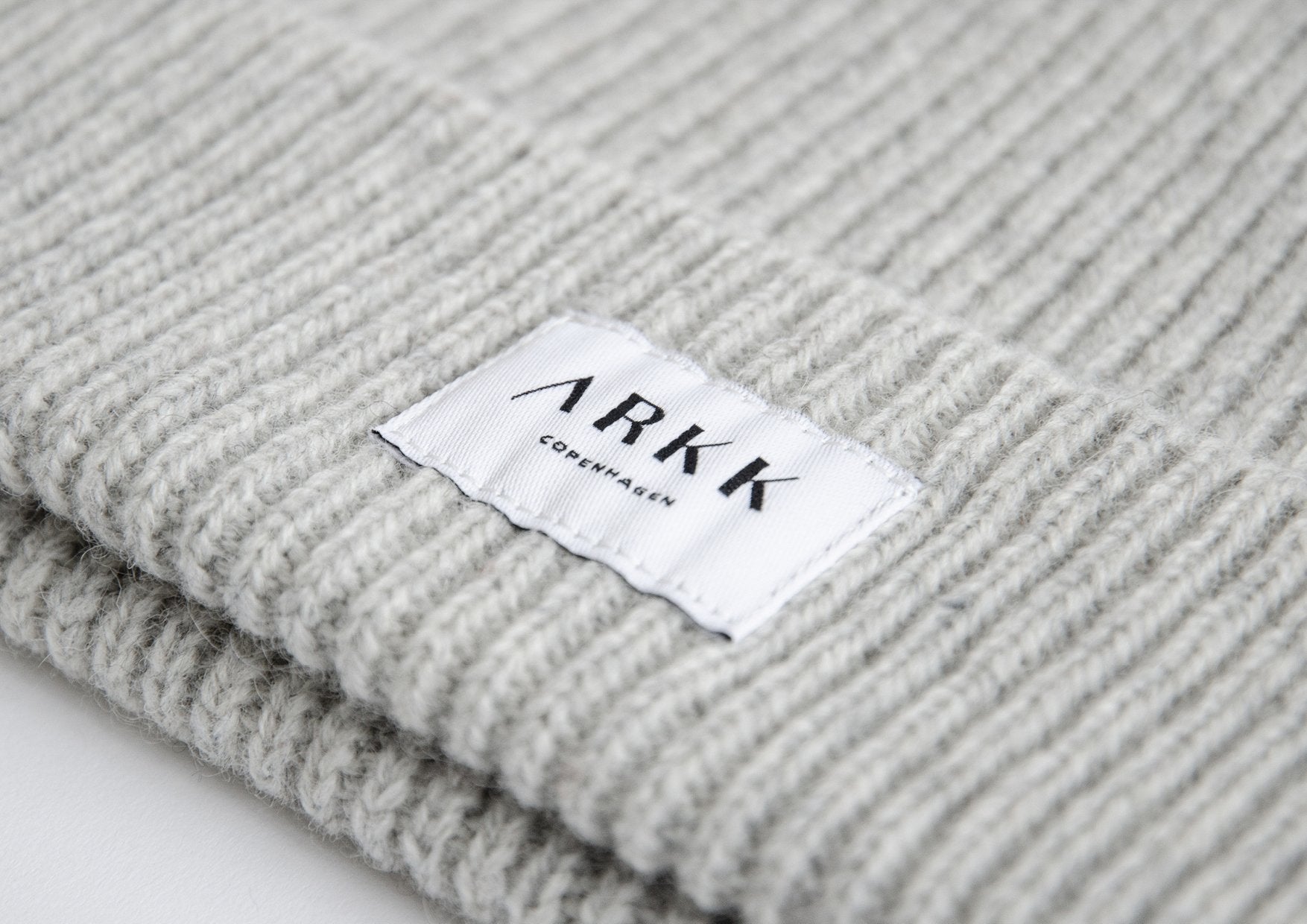 ARKK Accessories ARKK Beanie Light Grey Melange Beanie