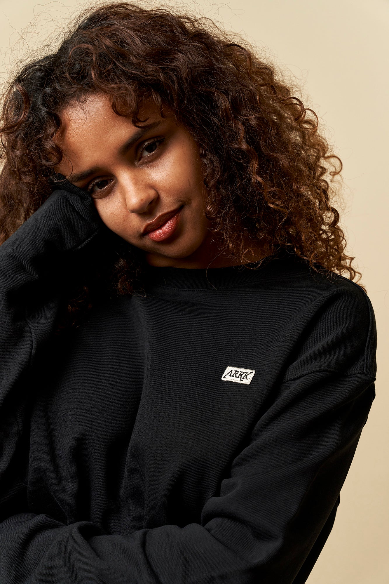 ARKK Apparel ARKK Box Logo Crewneck | Black Crewneck
