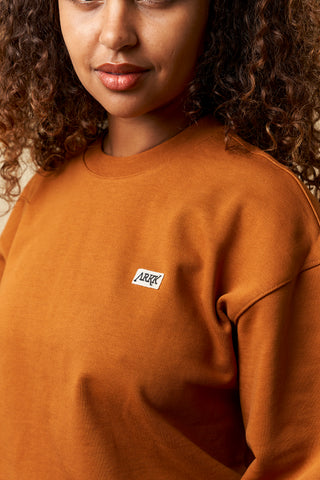ARKK Apparel ARKK Box Logo Crewneck | Caramel Cafe Crewneck