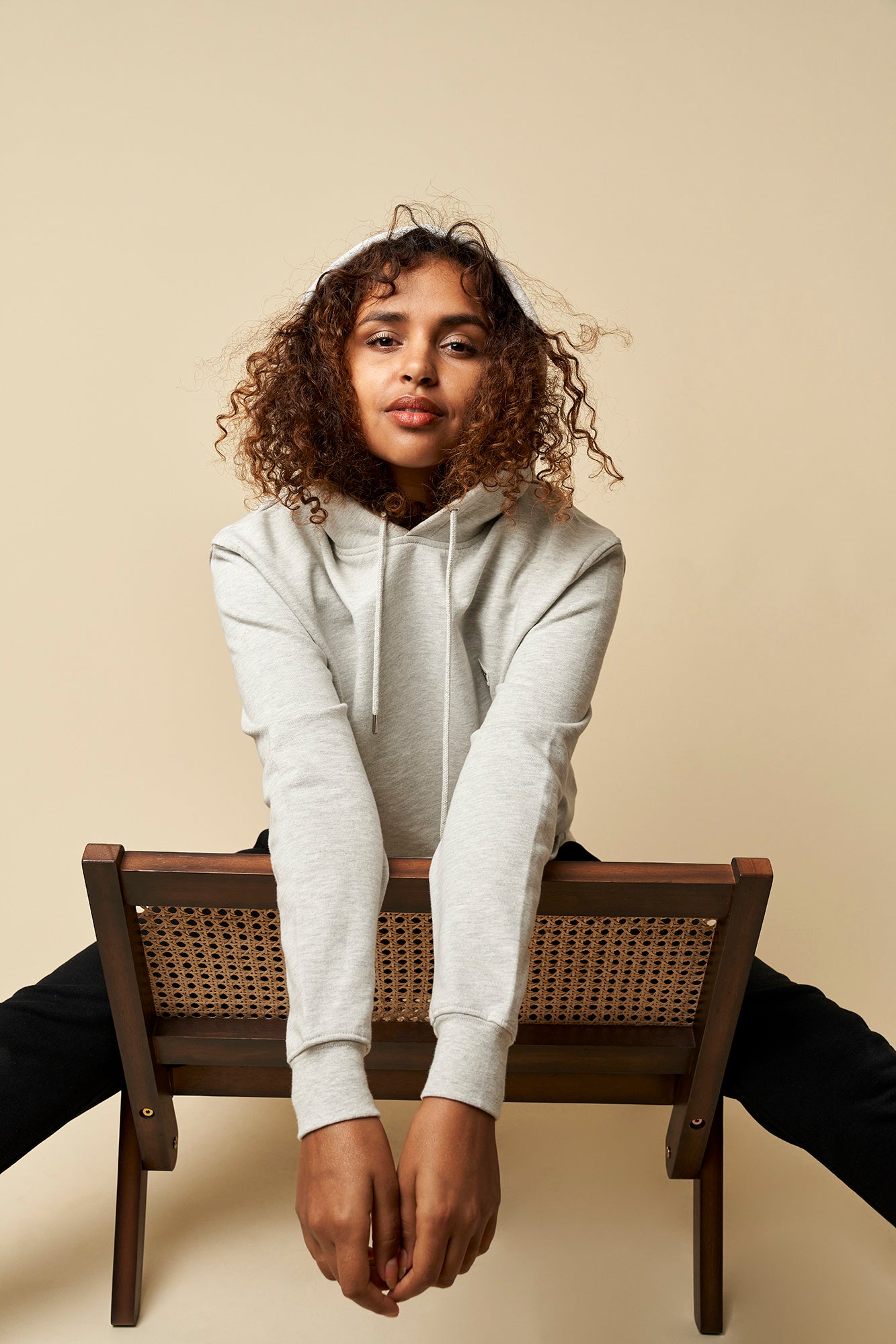 ARKK Apparel ARKK Box Logo Hoodie | Grey Melange Hoodie