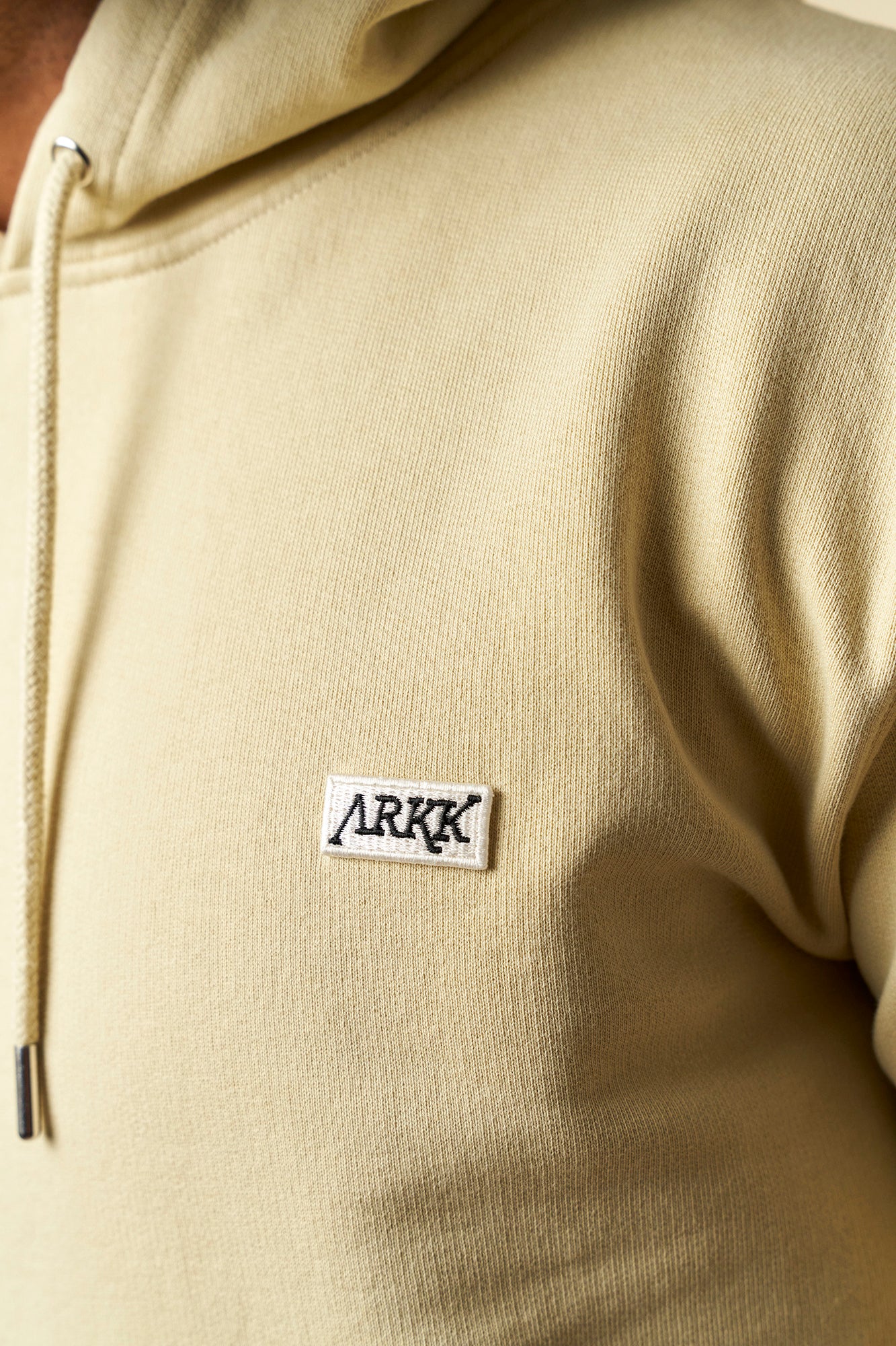 ARKK Apparel ARKK Box Logo Hoodie | Light Desert Hoodie