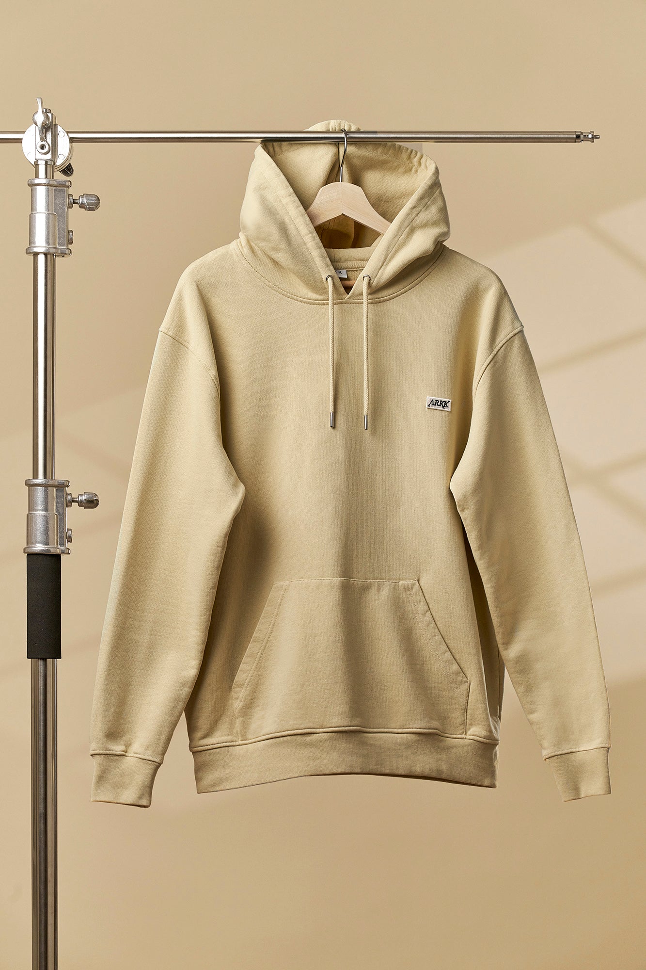 ARKK Apparel ARKK Box Logo Hoodie | Light Desert Hoodie