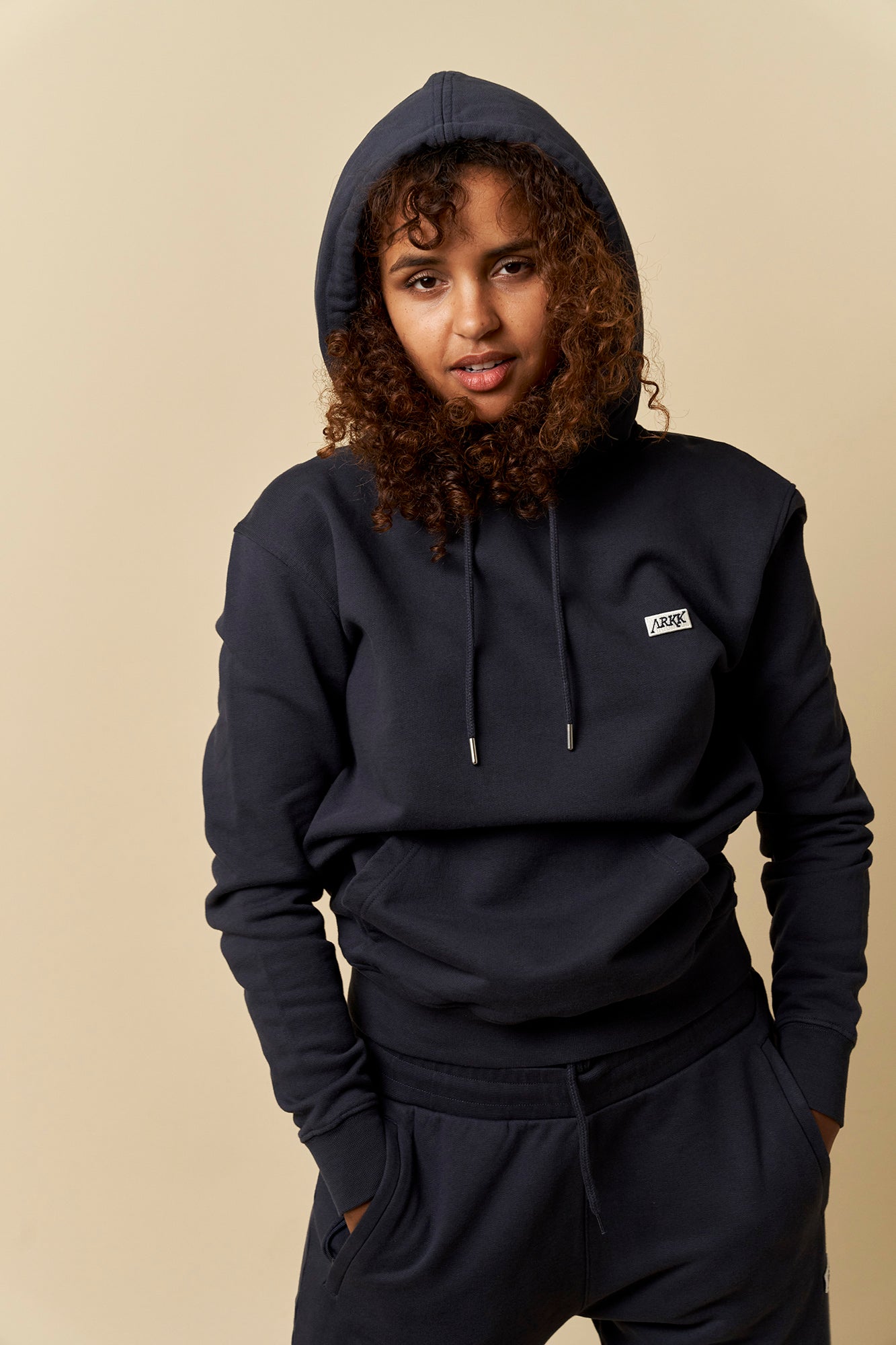 ARKK Apparel ARKK Box Logo Hoodie | Midnight Hoodie