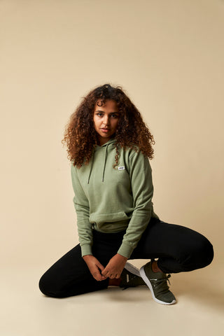 ARKK Apparel ARKK Box Logo Hoodie | Oil Green Hoodie