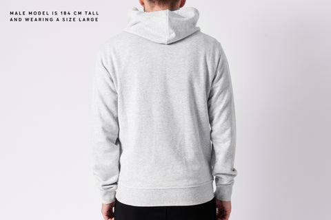 ARKK Apparel ARKK Box Logo Hoodie | Snow Melange Hoodie