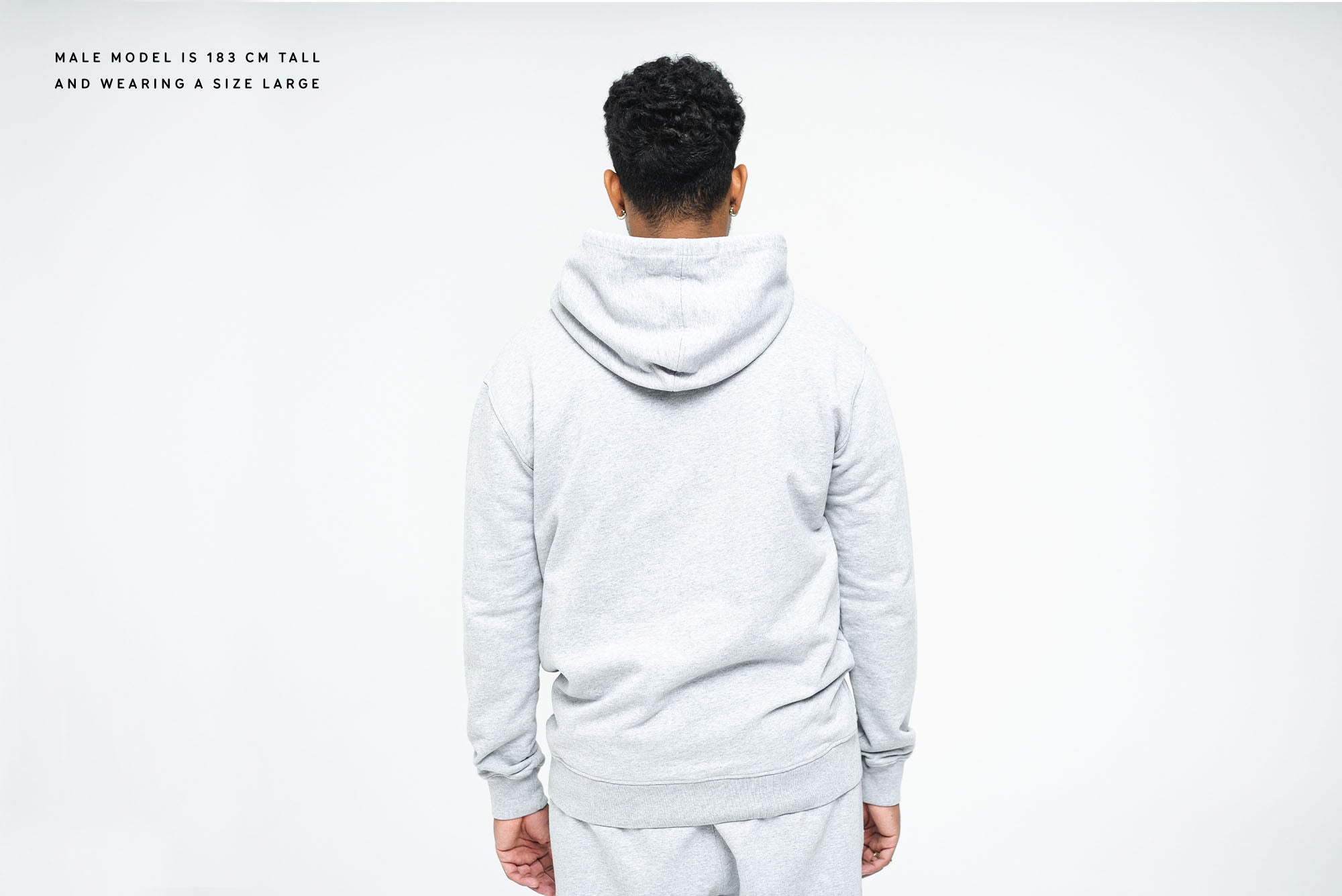 ARKK Apparel ARKK Box Logo Hoodie | Snow Melange Hoodie