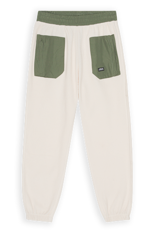 ARKK Apparel ARKK Box Logo Polar Sweatpants | Light Sand Dark Army Sweatpants