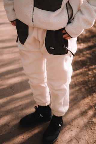ARKK Apparel ARKK Box Logo Polar Sweatpants | Light Sand Dark Army Sweatpants