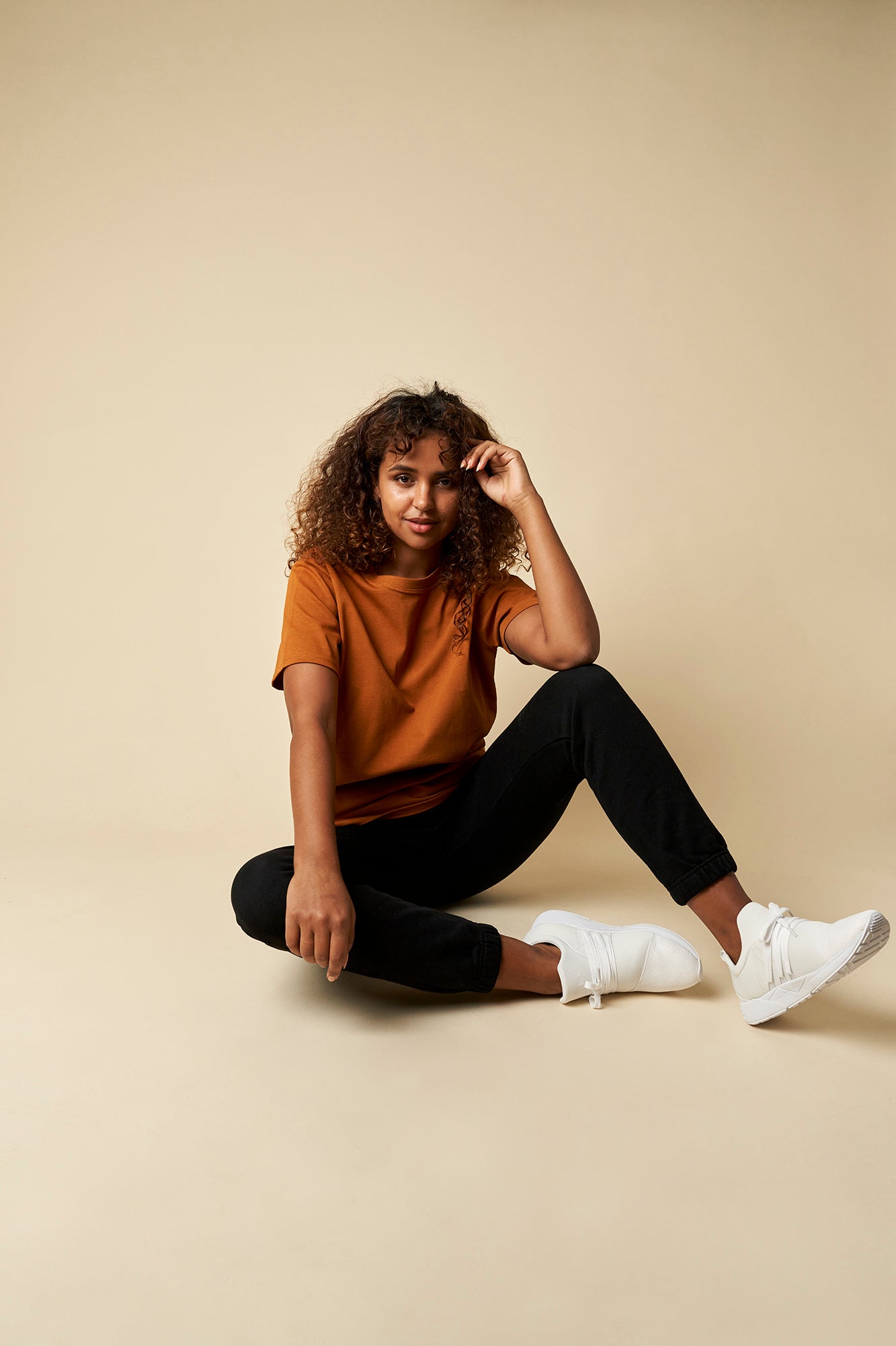 ARKK Apparel ARKK Box Logo Tee | Caramel Cafe T-Shirt