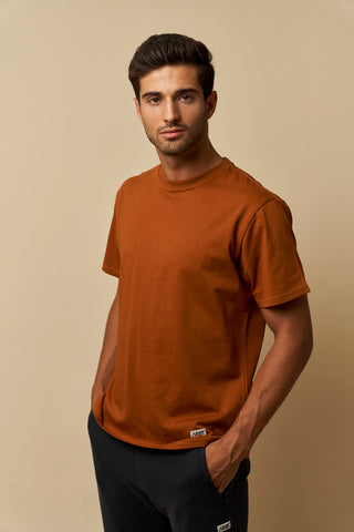 ARKK Apparel ARKK Box Logo Tee | Caramel Cafe T-Shirt