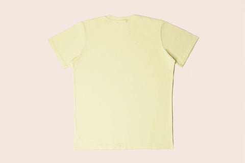 ARKK Apparel ARKK Box Logo Tee | Faded Yellow T-Shirt