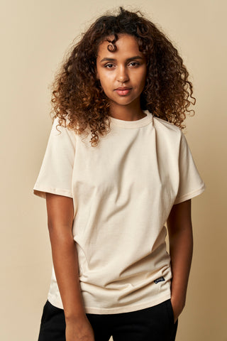 ARKK Apparel ARKK Box Logo Tee | Light Sand T-Shirt