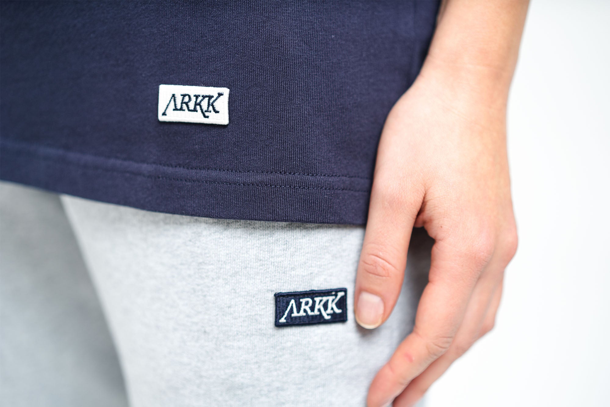 ARKK Apparel ARKK Box Logo Tee | Maritime Blue T-Shirt