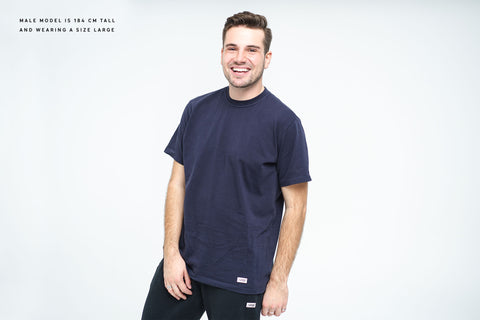 ARKK Apparel ARKK Box Logo Tee | Maritime Blue T-Shirt