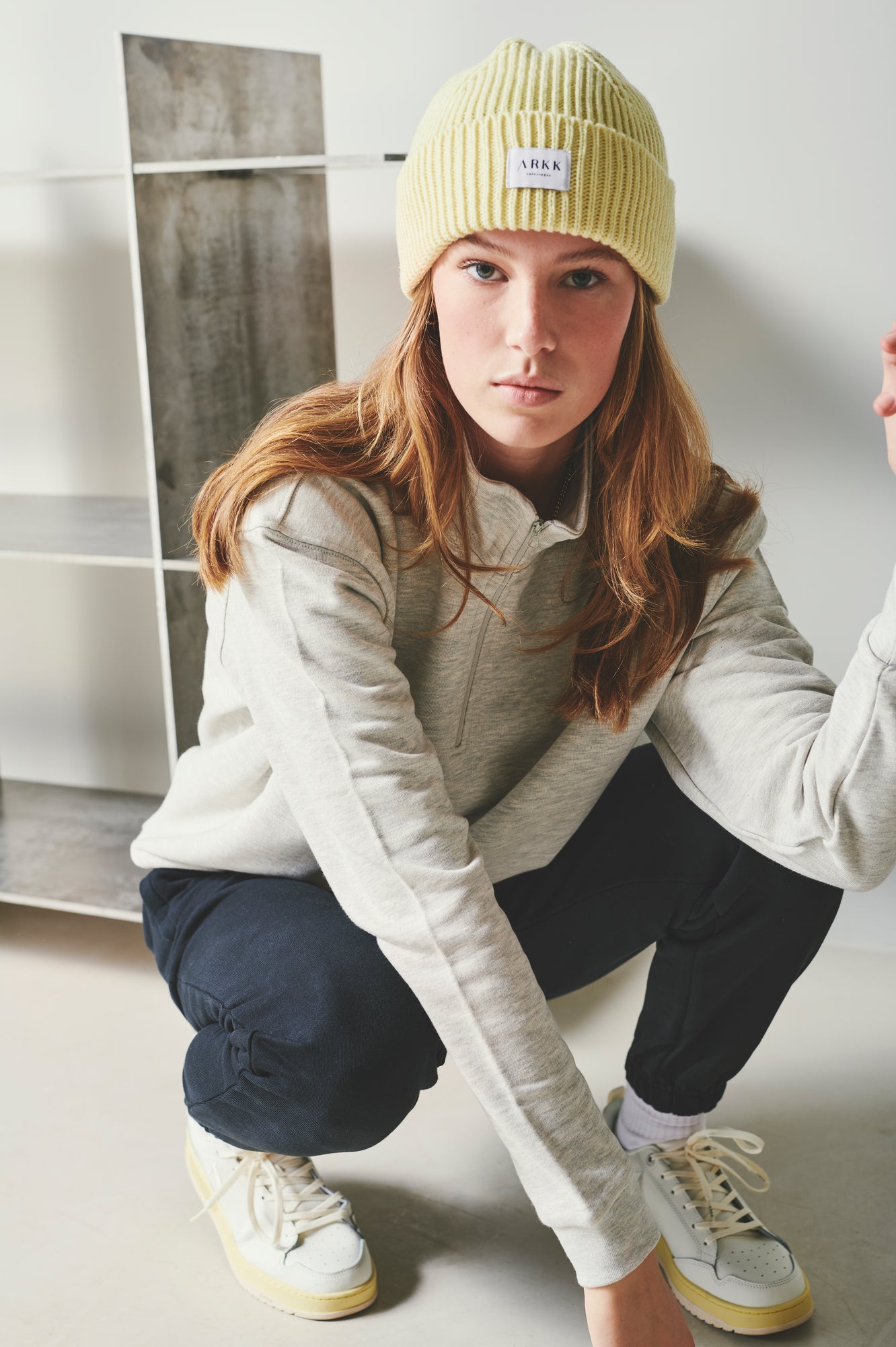 ARKK Accessories ARKK Classic Beanie | Faded Yellow Beanie