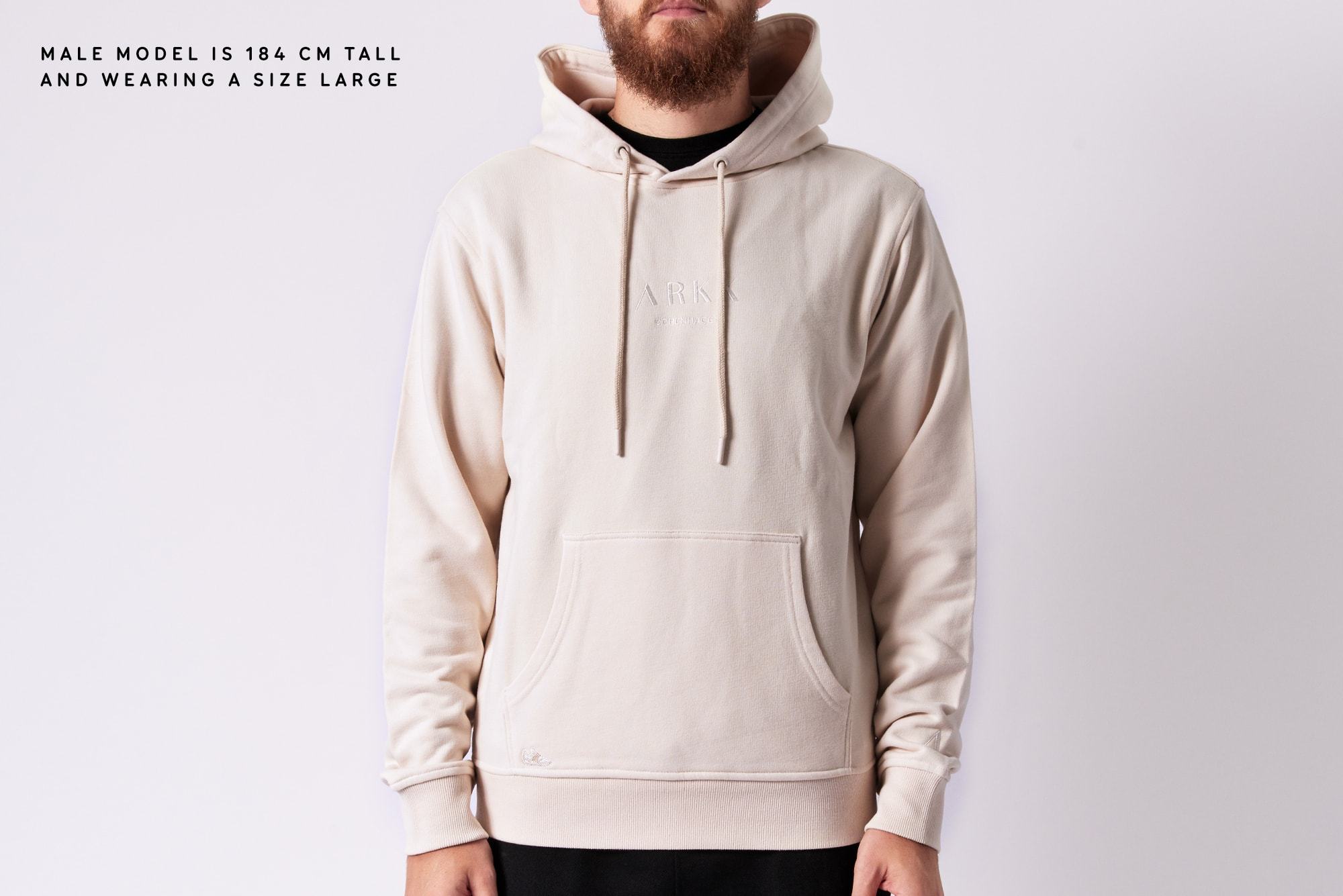 ARKK Apparel ARKK Classic Hoodie Light Sand Hoodie Light Sand