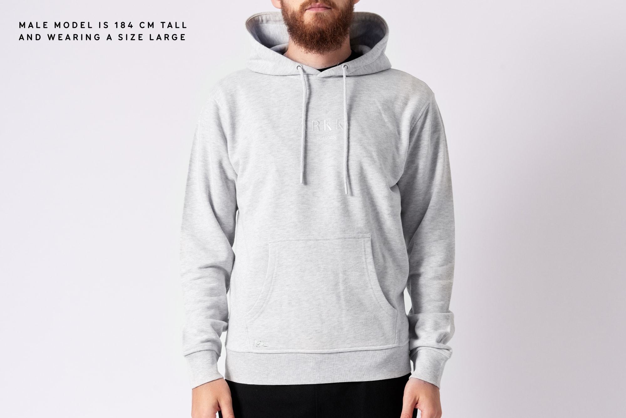 ARKK Apparel ARKK Classic Hoodie Snow Melange Hoodie