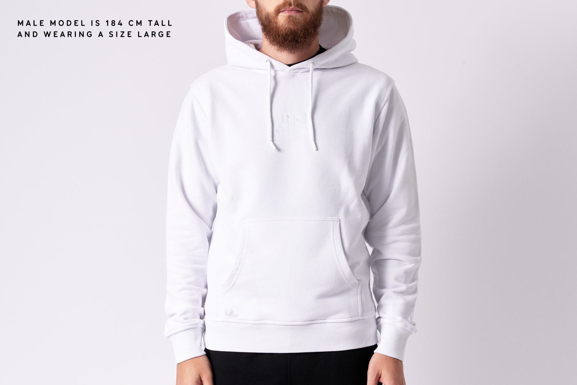 ARKK Apparel ARKK Classic Hoodie White Hoodie