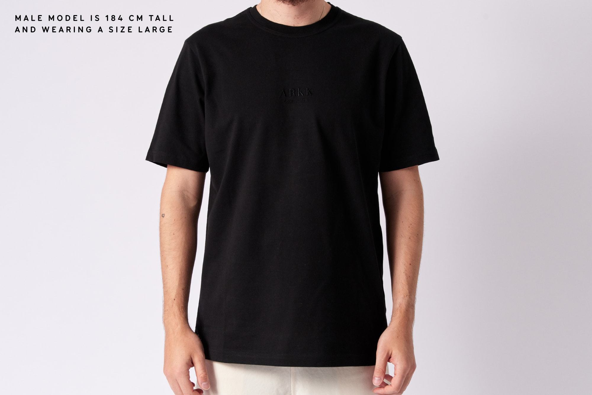 ARKK Apparel ARKK Classic Tee Black T-Shirt Black