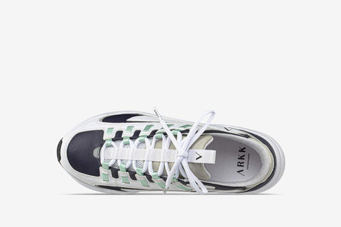 ARKK Collection Apaze Leather F-PRO 90 White Silver Birch - Men Apaze White Silver Birch