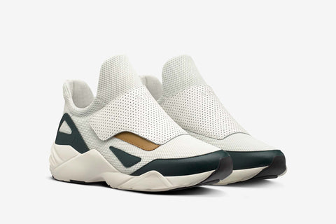 ARKK Copenhagen - Main Line Apextron Mesh W13 Off White Pine Green - Men Apextron Off White