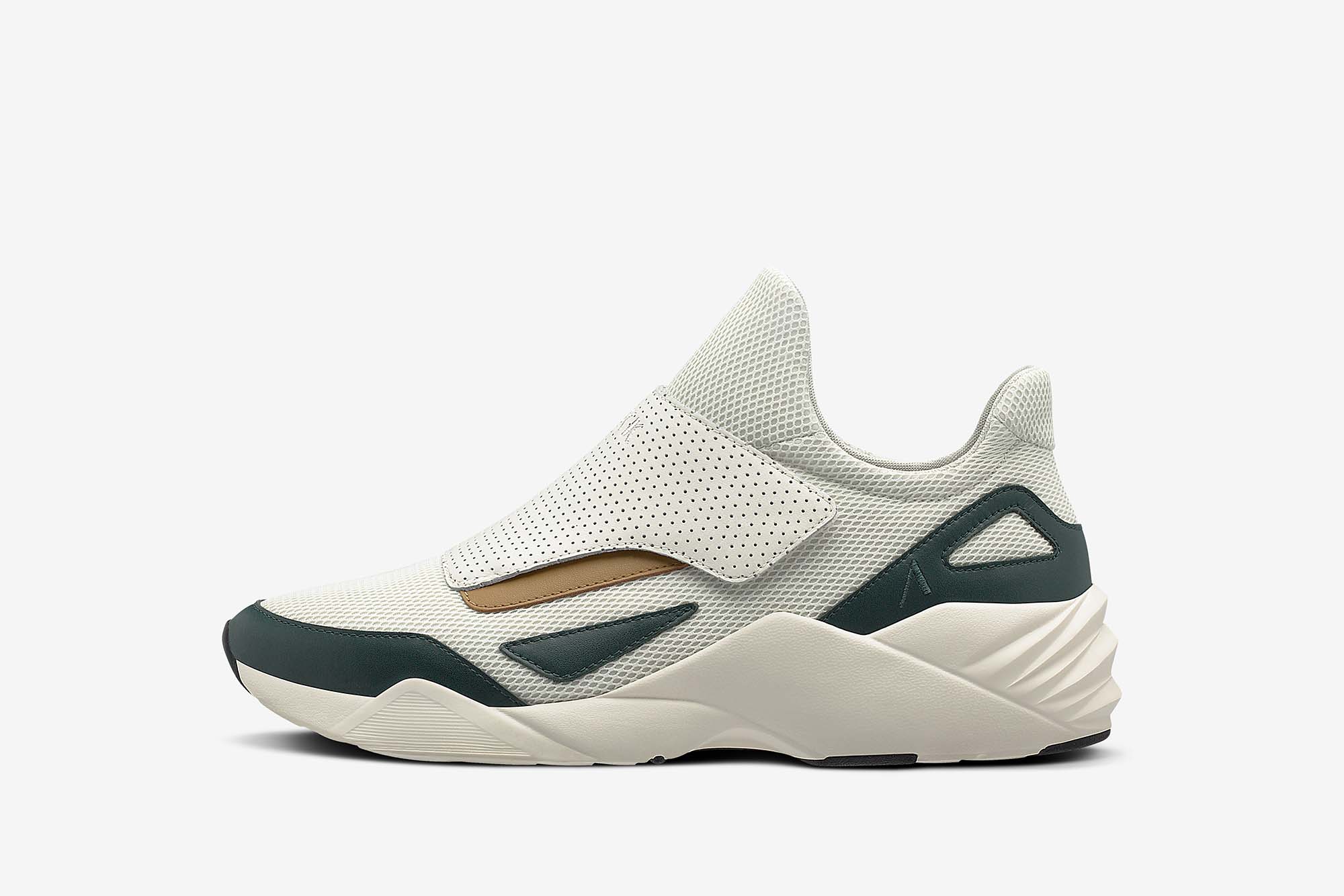 ARKK Copenhagen - Main Line Apextron Mesh W13 Off White Pine Green - Men Apextron Off White