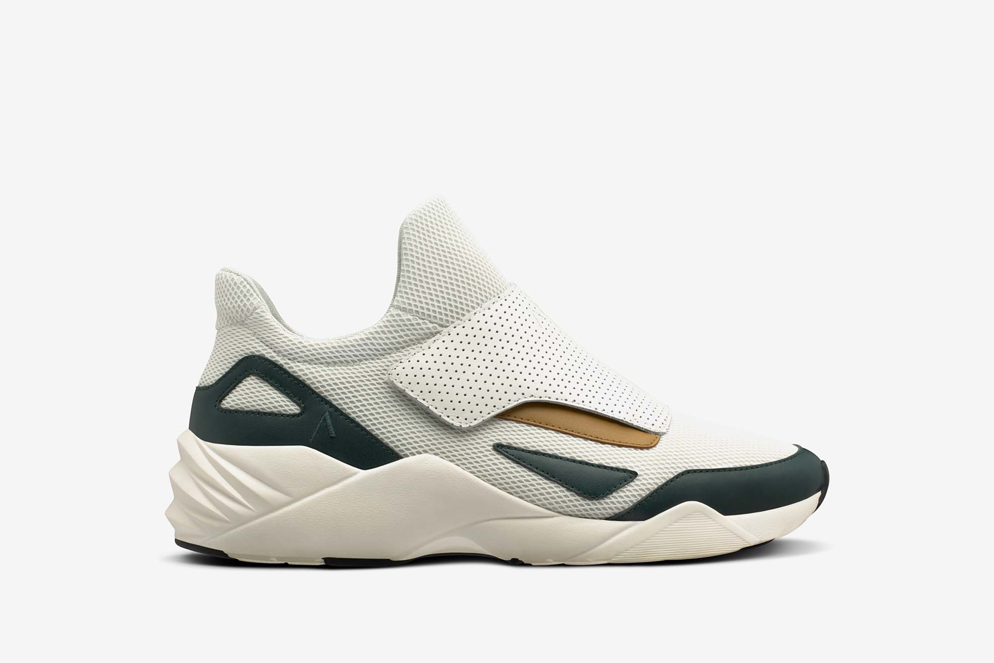 ARKK Collection Apextron Mesh W13 Off White Pine Green - Men Apextron Off White