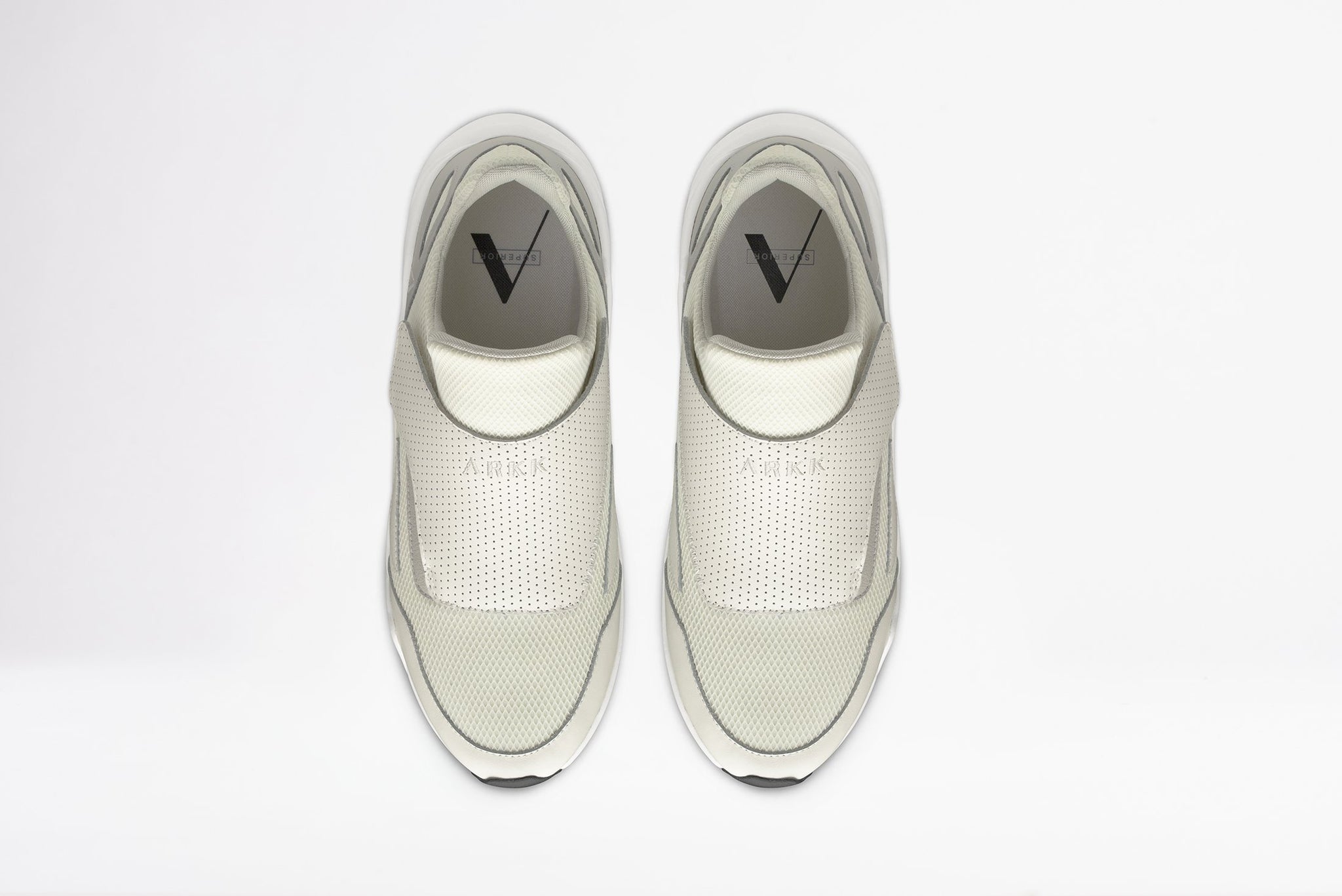 ARKK Copenhagen - Superior Line Apextron Mesh W13 Off White Silver Gray-Men Apextron Off White