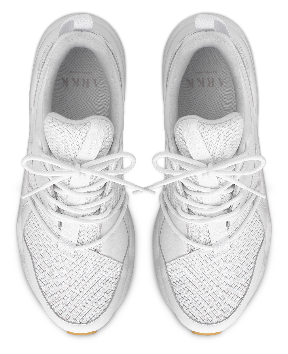 ARKK Collection Asymtrix Mesh F-PRO90 | All White Light Gum | Men Asymtrix