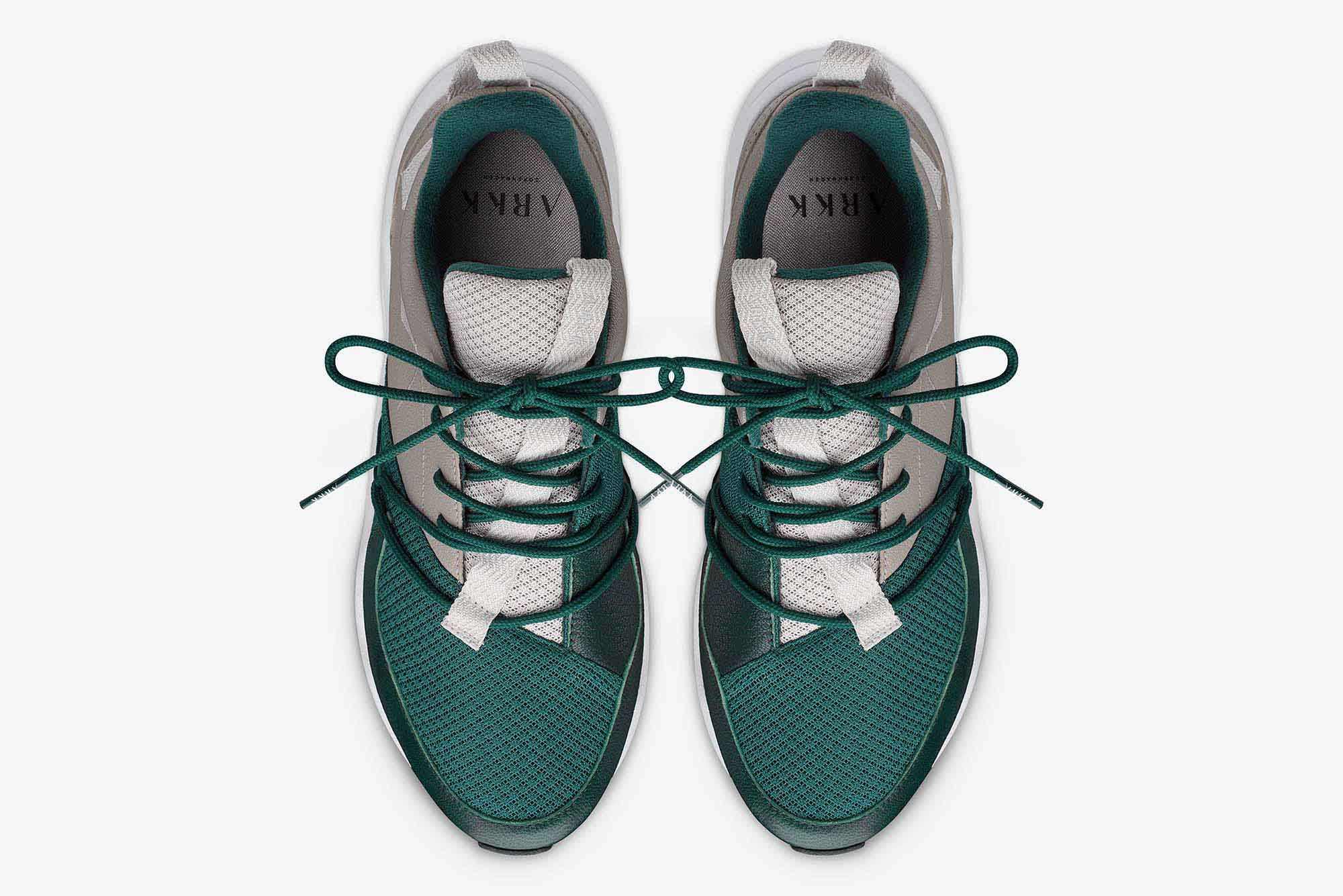ARKK Collection Asymtrix Mesh F-PRO90 Moon Grey Garden Green-Men Asymtrix Moon Grey