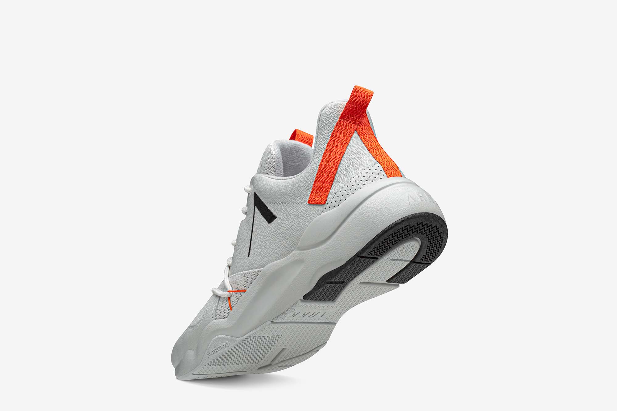 ARKK Collection Asymtrix Mesh F-PRO90 Soft Grey Orange - Men Asymtrix Soft Grey Orange