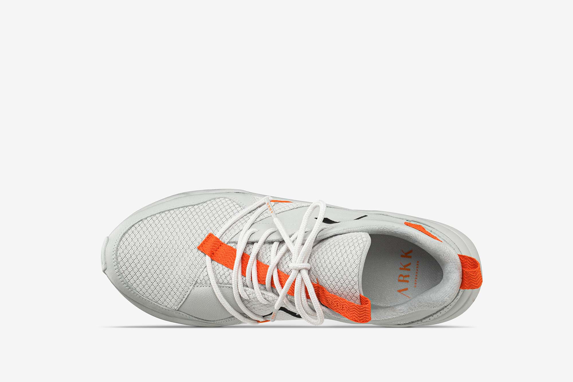 ARKK Collection Asymtrix Mesh F-PRO90 Soft Grey Orange - Men Asymtrix Soft Grey Orange
