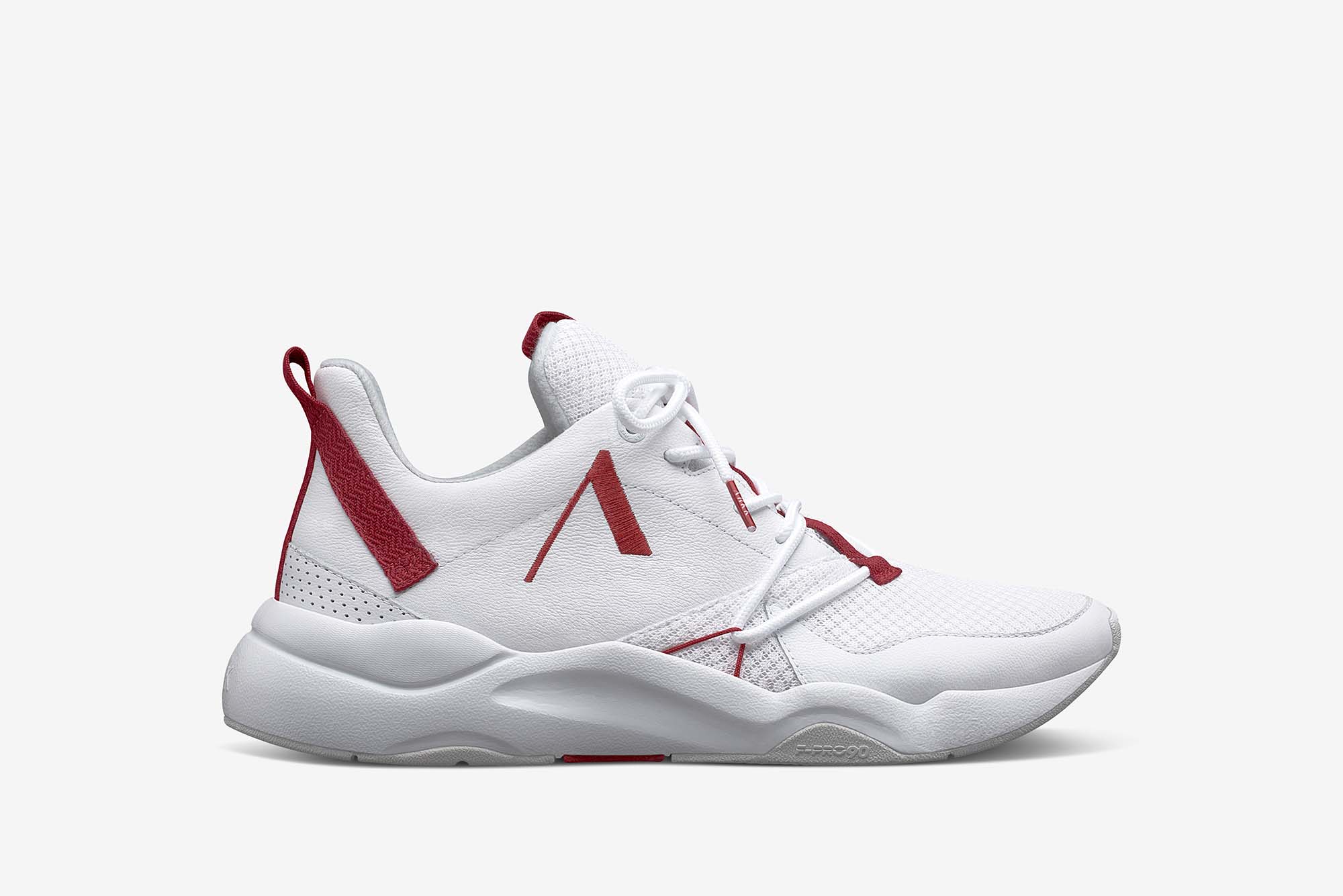 ARKK Copenhagen - Main Line Asymtrix Mesh F-PRO90 White Haute Red - Men Asymtrix White Haute Red