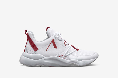 ARKK Copenhagen - Main Line Asymtrix Mesh F-PRO90 White Haute Red - Men Asymtrix White Haute Red