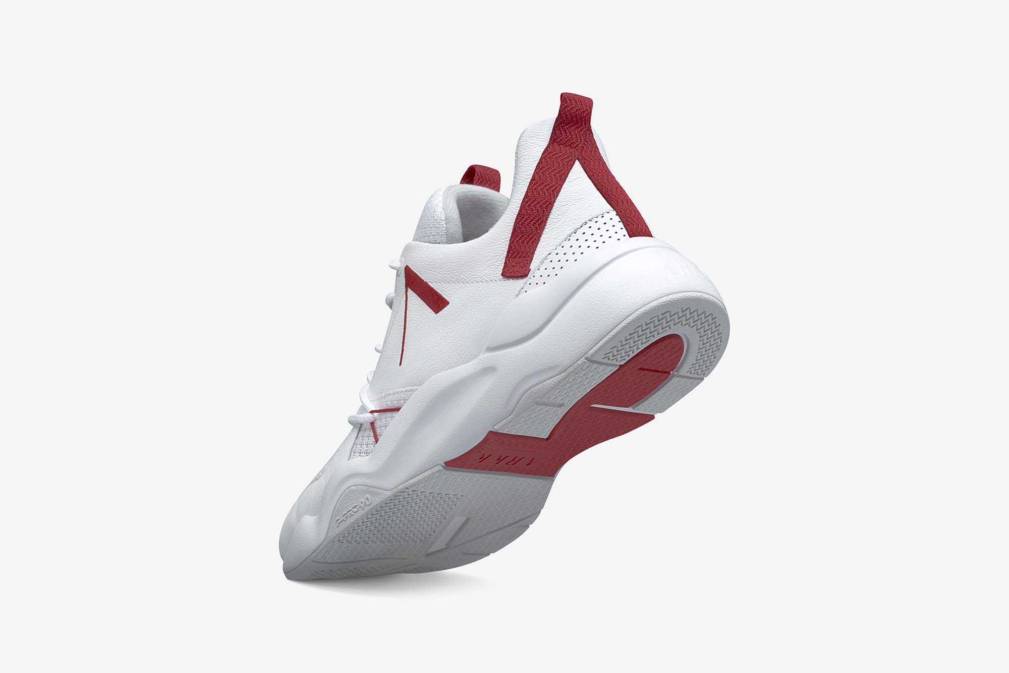 ARKK Collection Asymtrix Mesh F-PRO90 White Haute Red - Women Asymtrix White Haute Red
