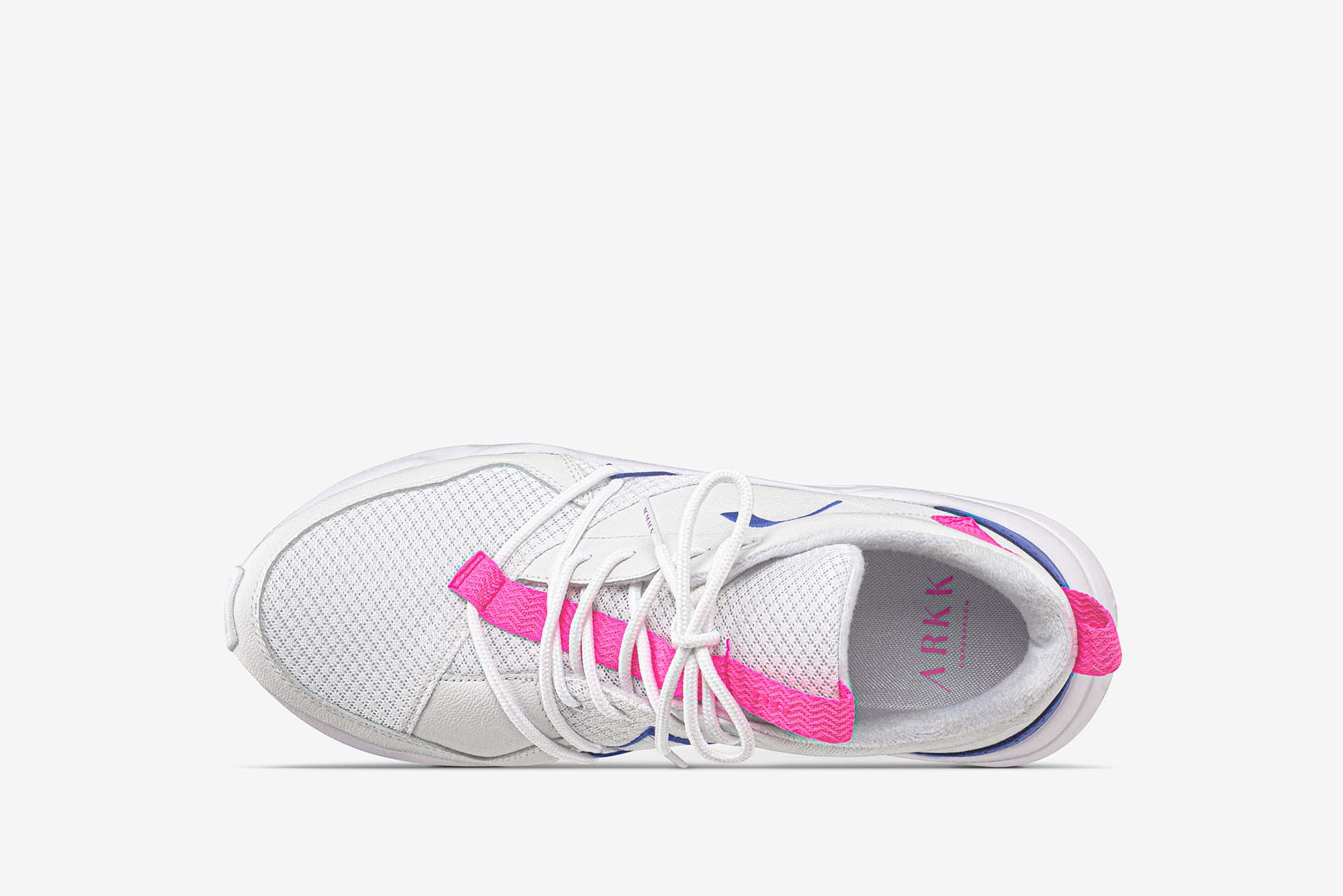 ARKK Collection Asymtrix Mesh F-PRO90 White Vivid Pink - Men Asymtrix White Vivid Pink