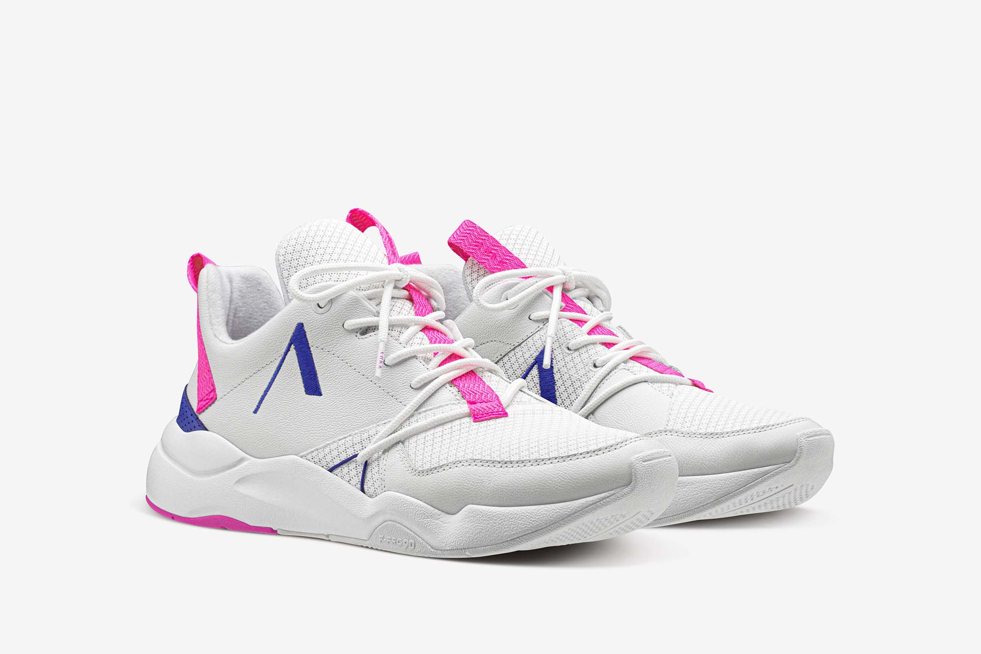 ARKK Collection Asymtrix Mesh F-PRO90 White Vivid Pink - Women Asymtrix White Vivid Pink