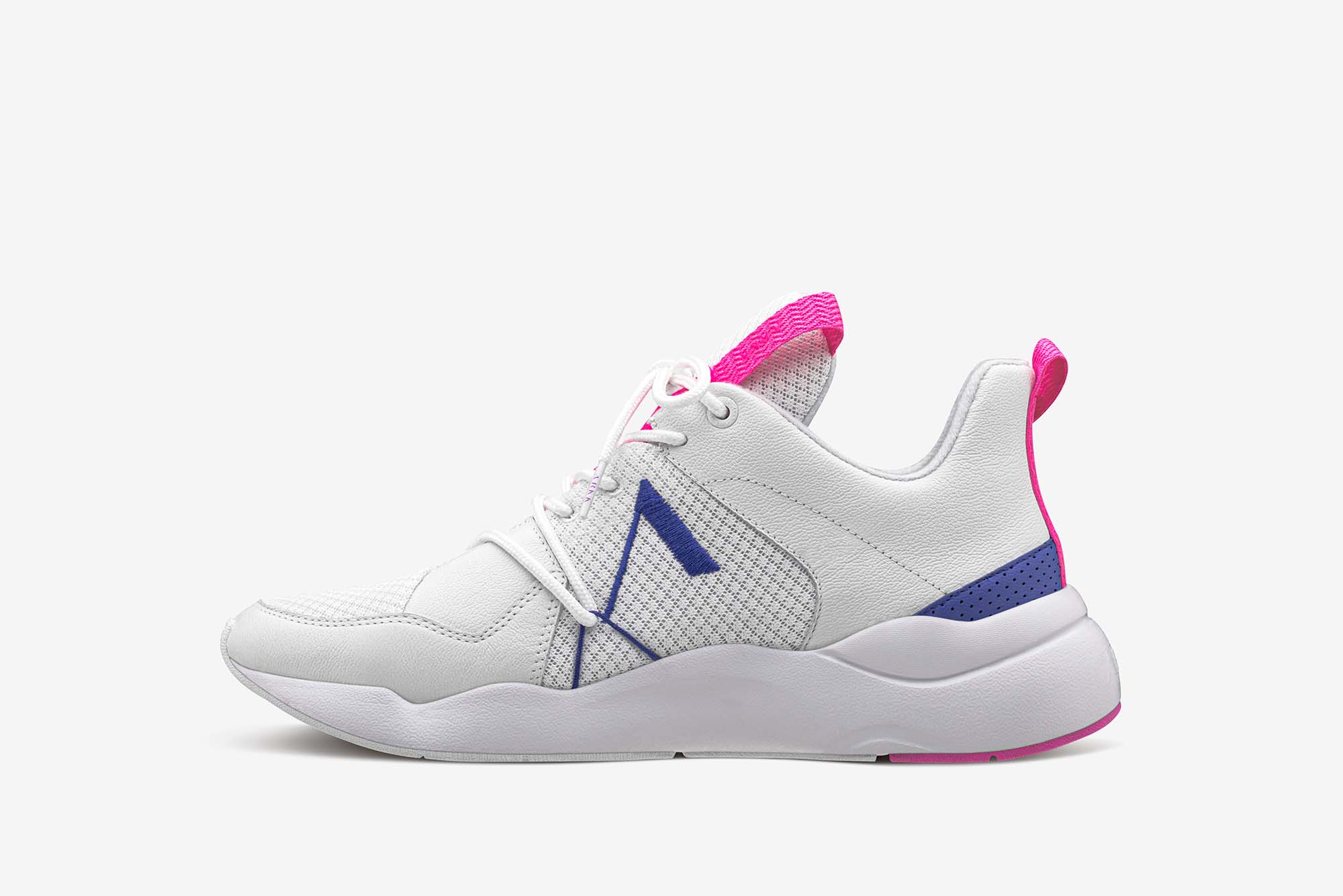 ARKK Collection Asymtrix Mesh F-PRO90 White Vivid Pink - Women Asymtrix White Vivid Pink