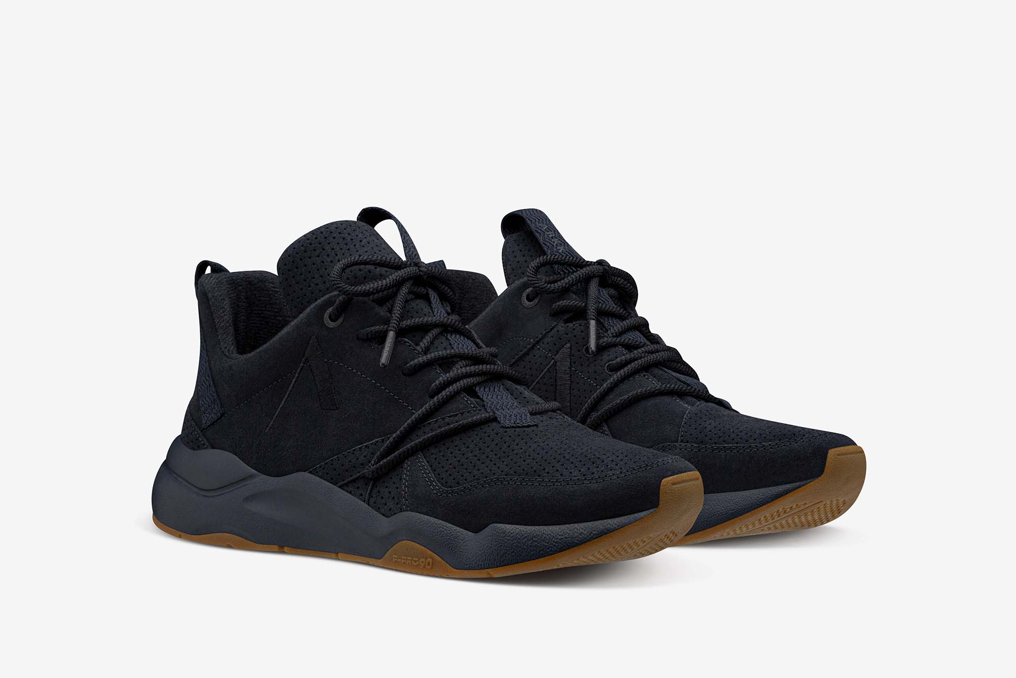 ARKK Collection Asymtrix Suede 2.0 F-PRO90 Midnight Gum - Men Asymtrix Midnight Gum