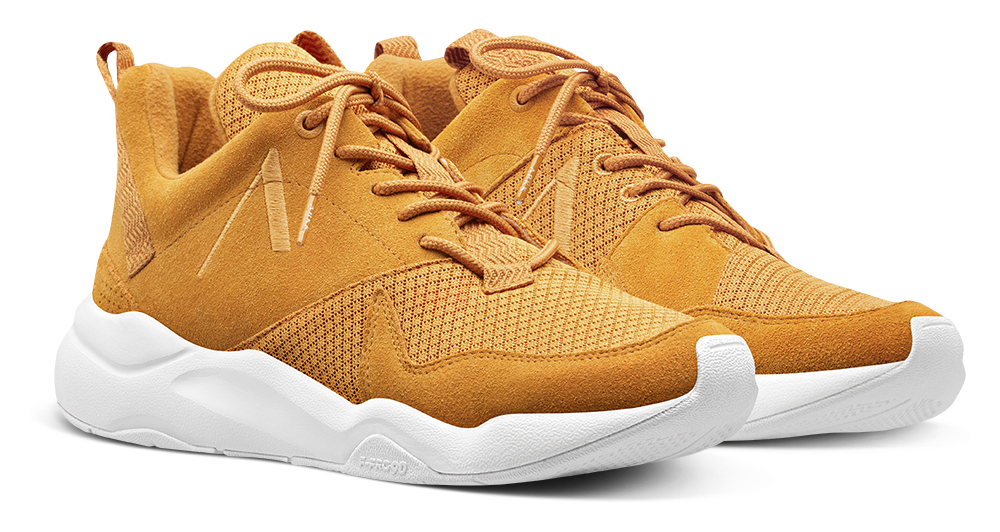 ARKK Collection Asymtrix Suede 3.0 F-PRO90 | Mustard | Women Asymtrix